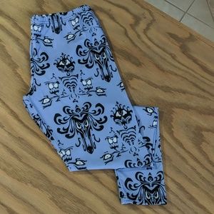 Purple Haunted Mansion Leggings